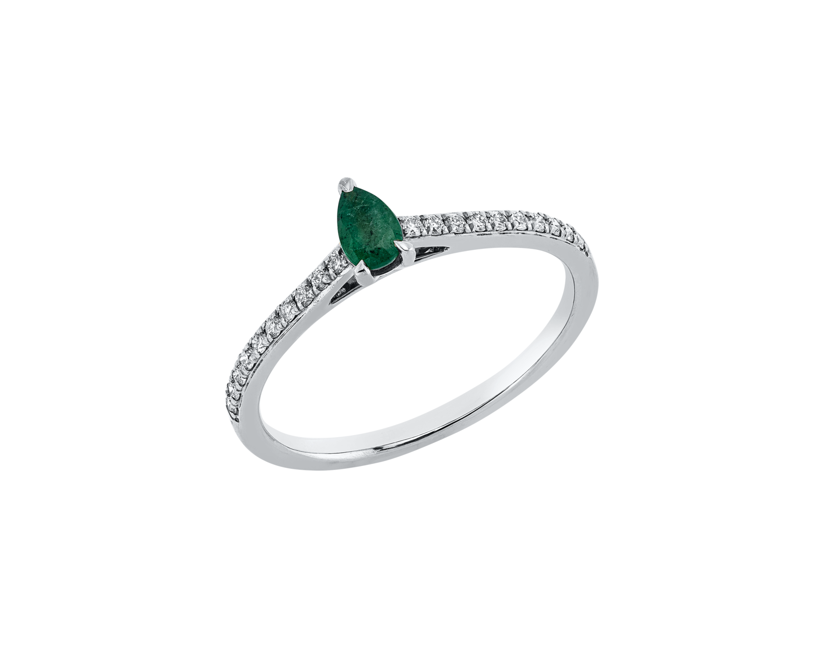 Brogle Classic emerald ring