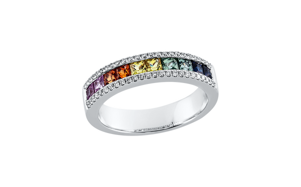 Brogle Classic Sapphire Ring Rainbow Brogle Classic Sapphire Ring Rainbow