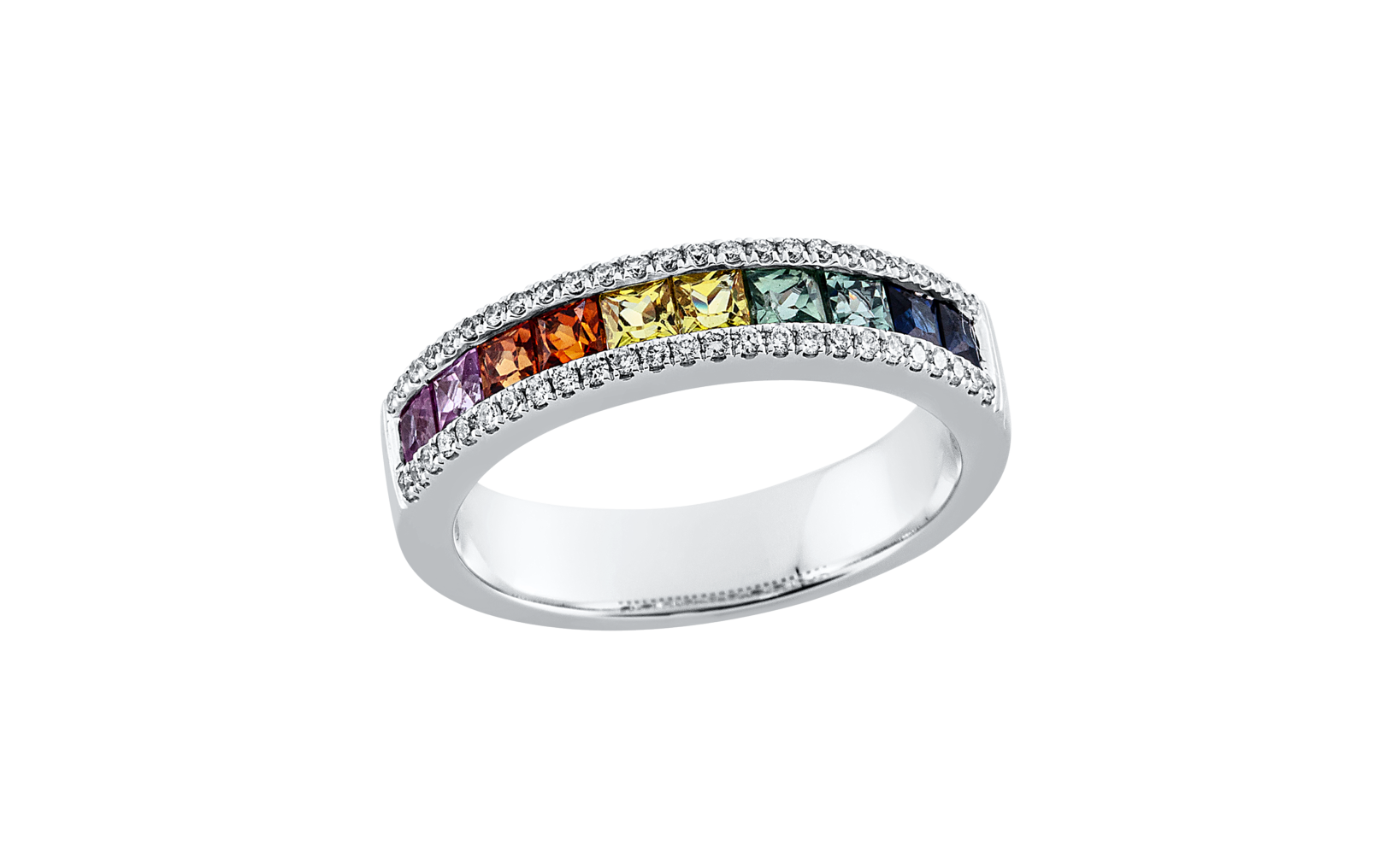 Brogle Classic Sapphire Ring Rainbow Brogle Classic Sapphire Ring Rainbow