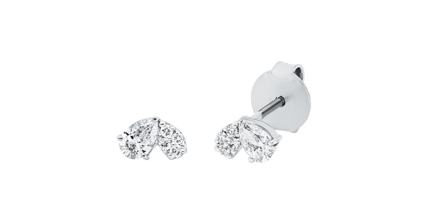 Brogle Classic diamond stud earrings