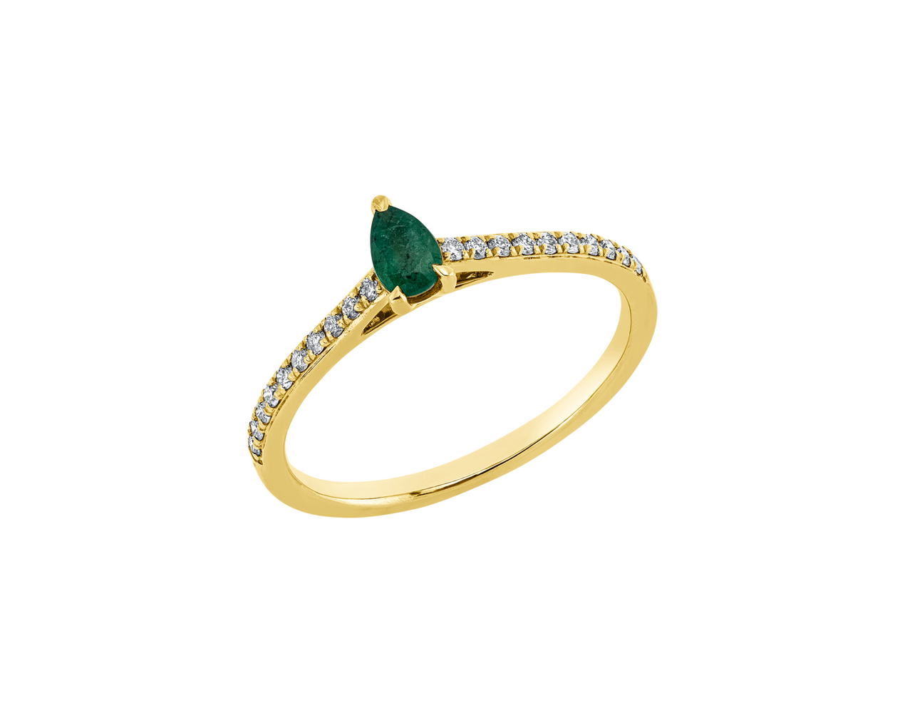 Brogle Classic emerald ring