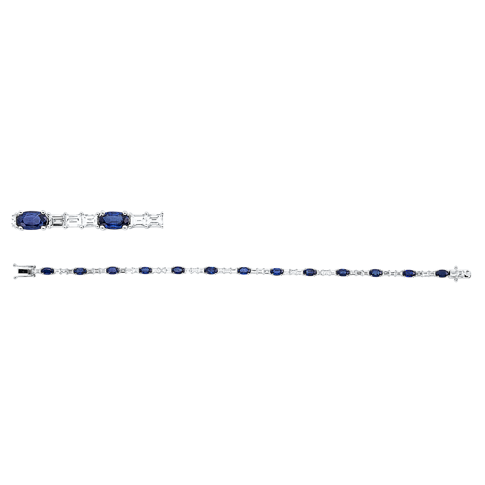 Brogle Selection Saphirarmband