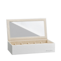 Heisse & Söhne Stapelbares Schmuckkästchen Mirage XL - Oberteil: Uhrenbox für 12 Uhren Heisse & Söhne Stapelbares Schmuckkästchen Mirage XL - Oberteil: Uhrenbox für 12 Uhren