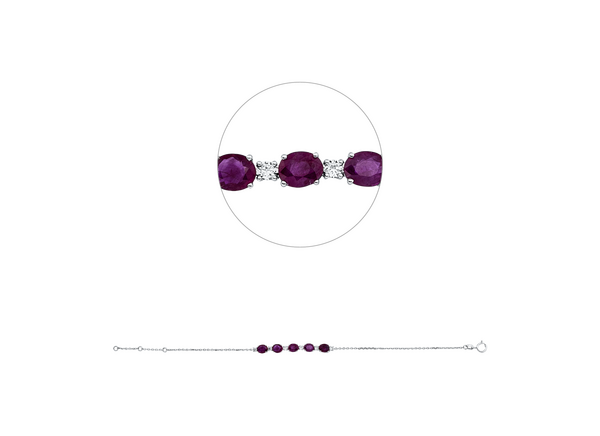 Brogle Classic Rubinarmband Brogle Classic Rubinarmband