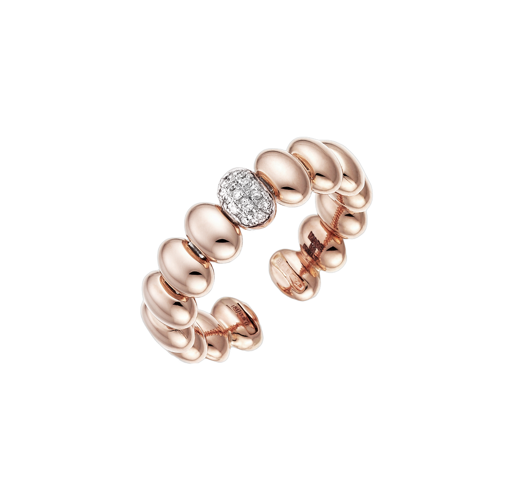 750 Rosé-, Weißgold