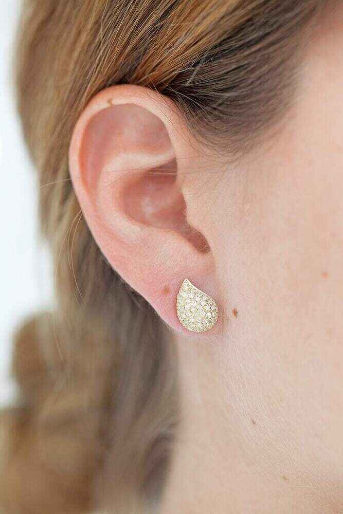 Tamara Comolli Signature Pavéline Stud Earrings