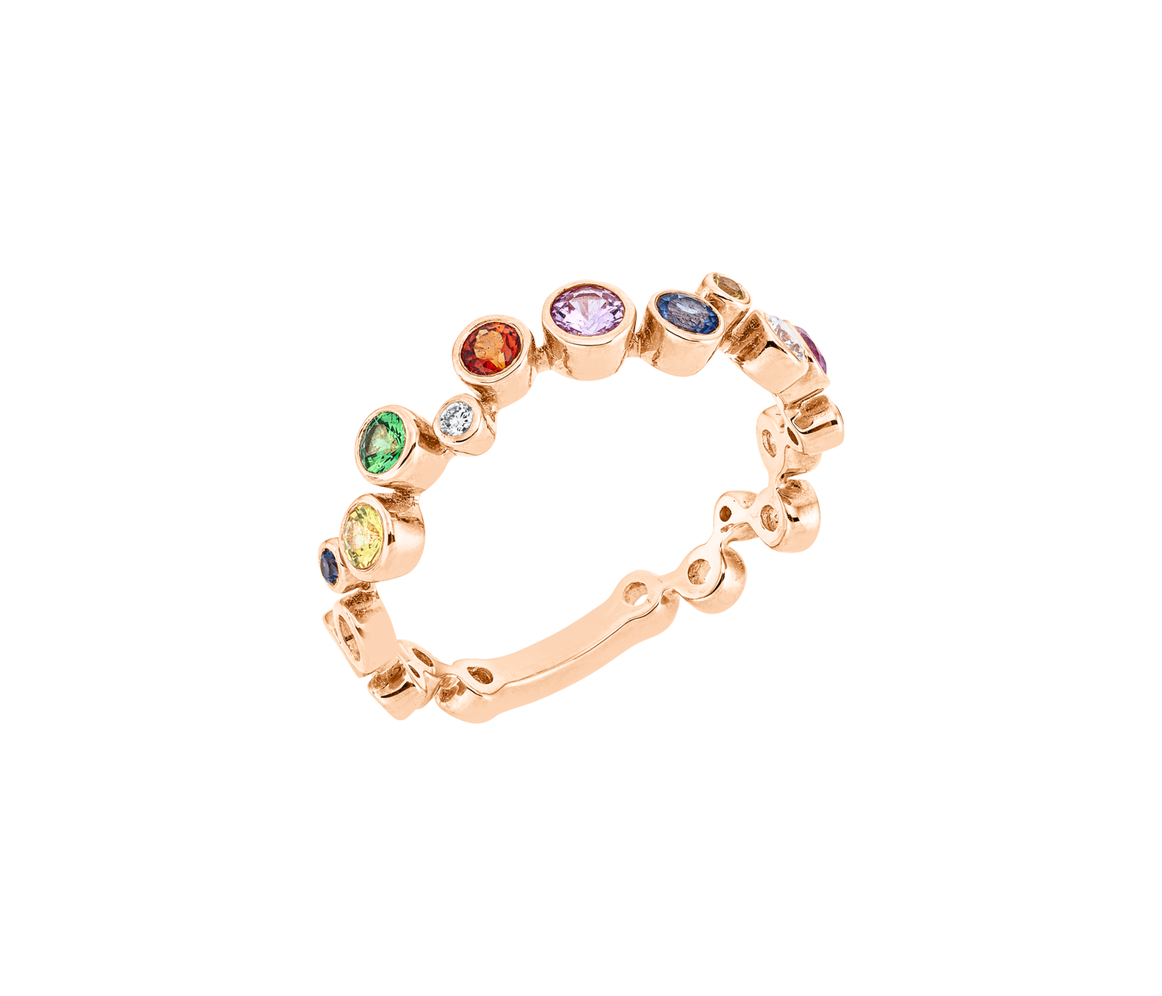 Brogle Classic Farbsteinring Rainbow