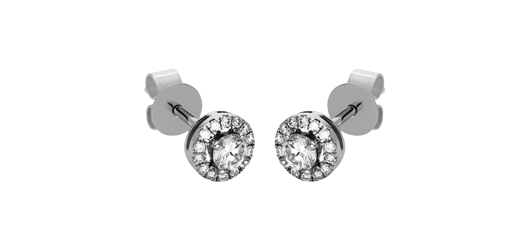 Brogle Selection Illusion Stud Earrings Brogle Selection Illusion Stud Earrings