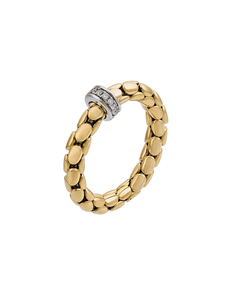 750 white and yellow gold
