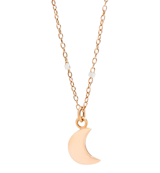 Dodo Mond Mini Halskette mit Anhänger