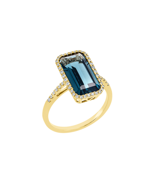 Brogle Classic London Topaz Ring