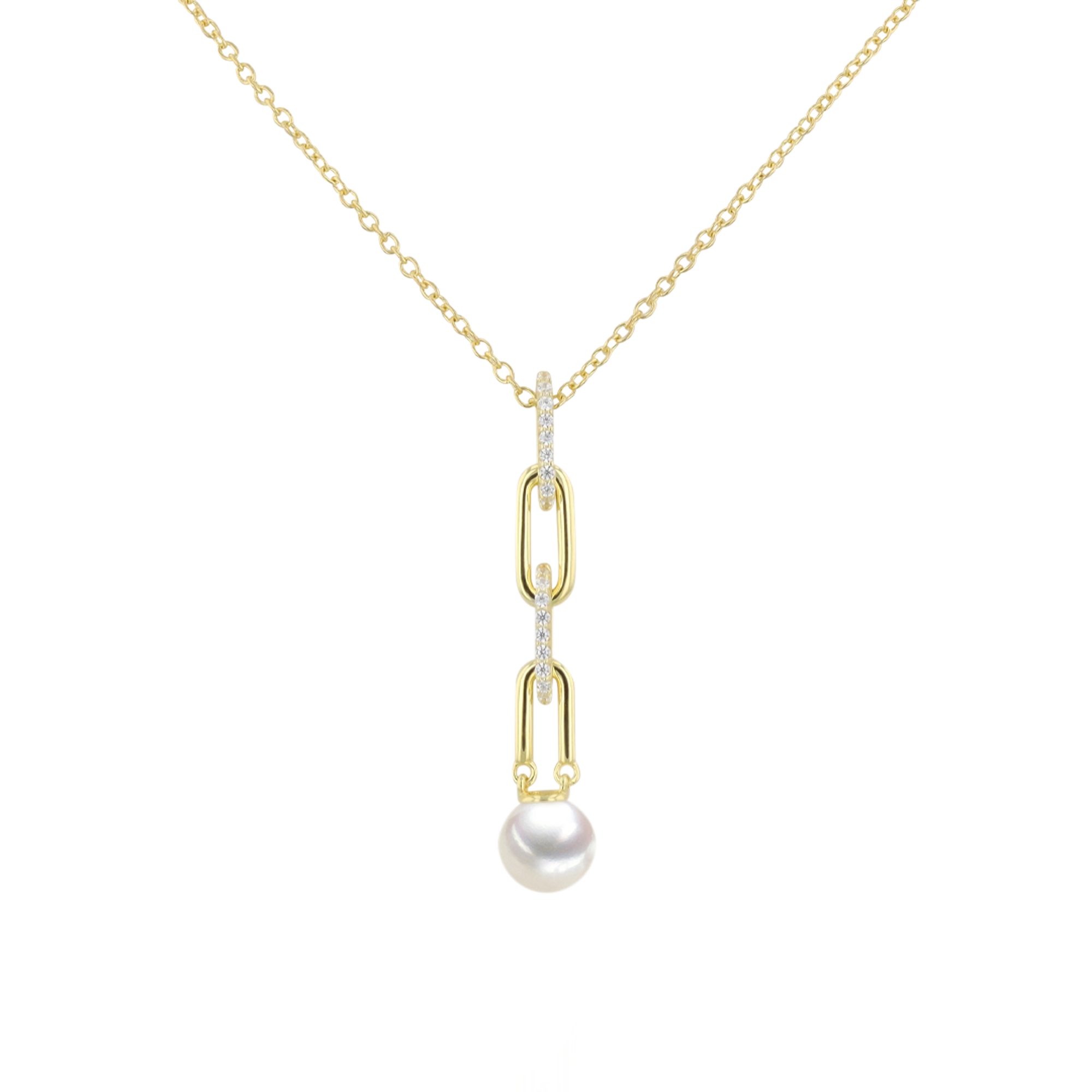 Brogle Classic necklace with freshwater pearl