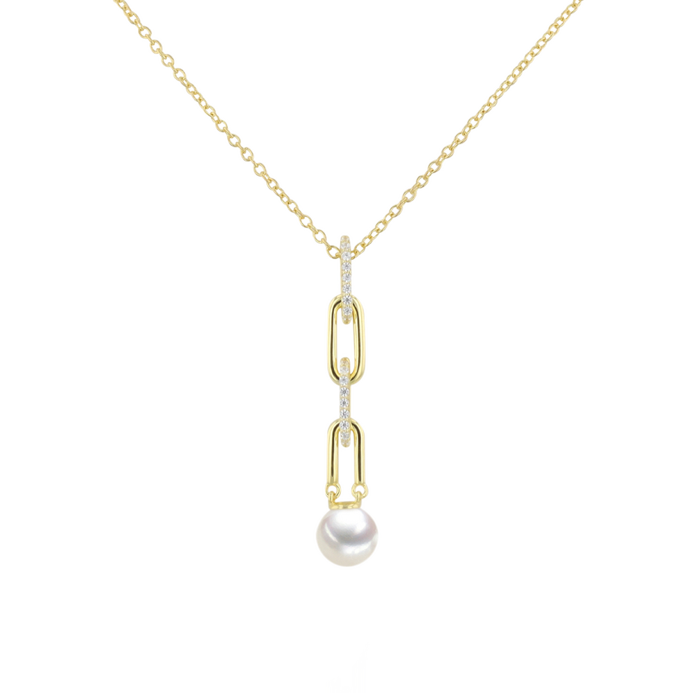 Brogle Classic necklace with freshwater pearl Brogle Classic necklace with freshwater pearl