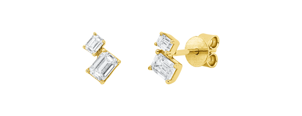 Brogle Classic diamond stud earrings
