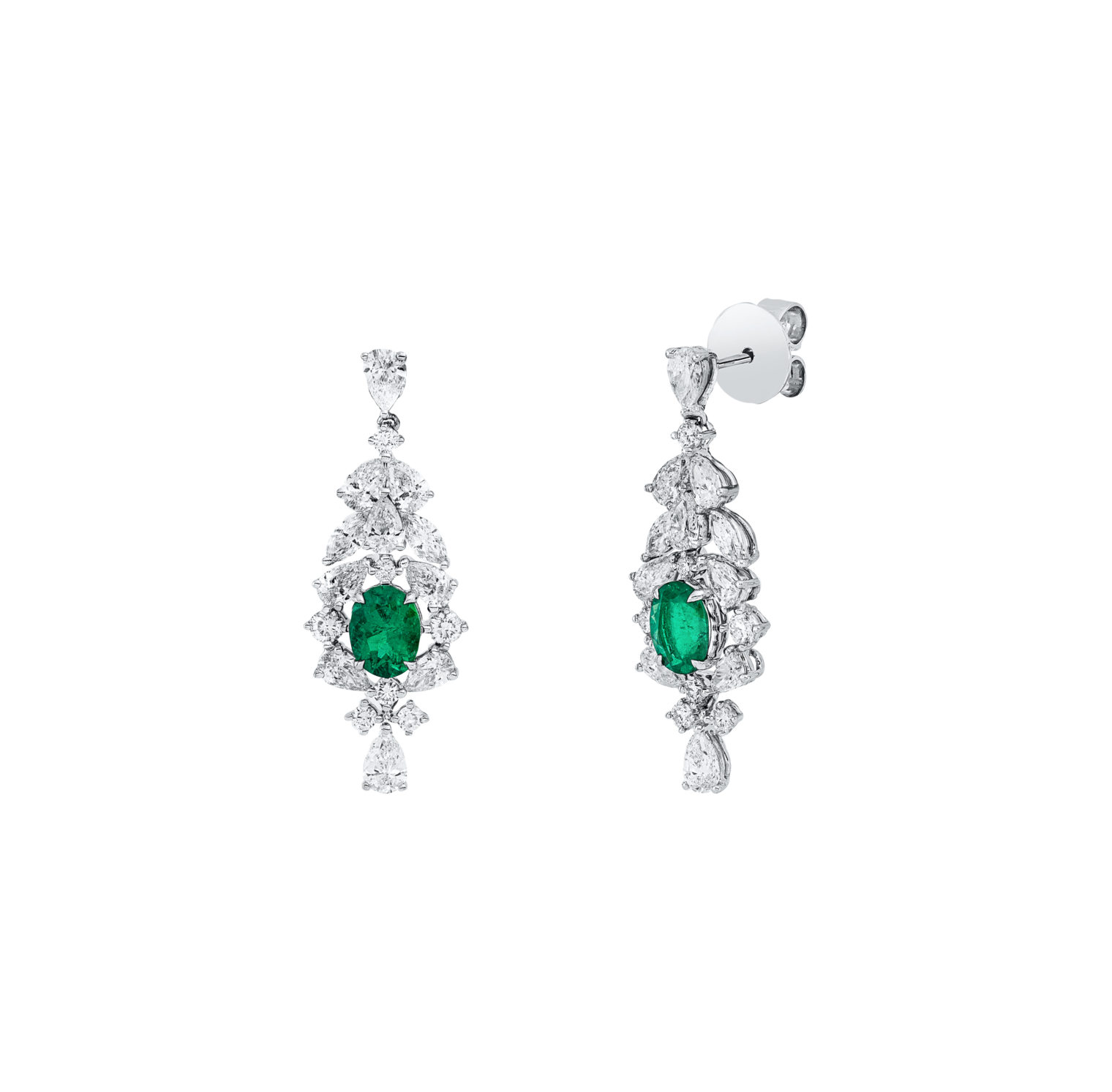 Brogle Selection emerald earrings Brogle Selection emerald earrings