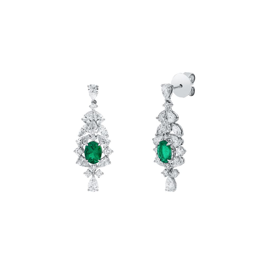 Brogle Selection emerald earrings Brogle Selection emerald earrings