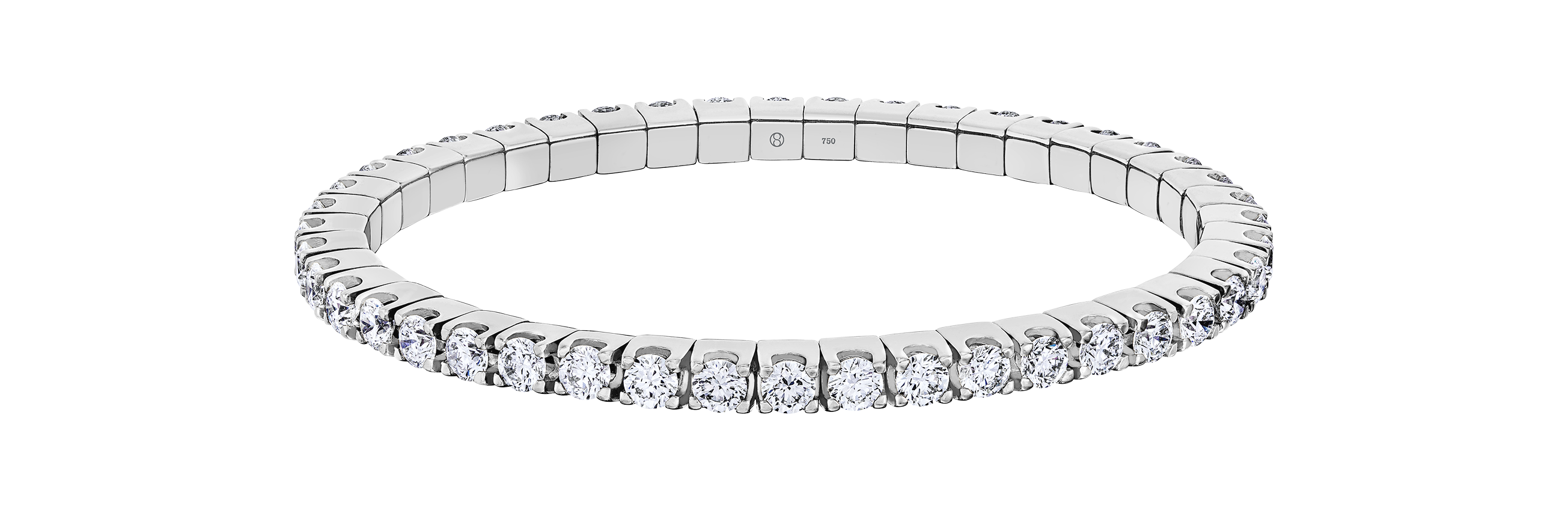 Brogle Selection flexible tennis bracelet Brogle Selection flexible tennis bracelet