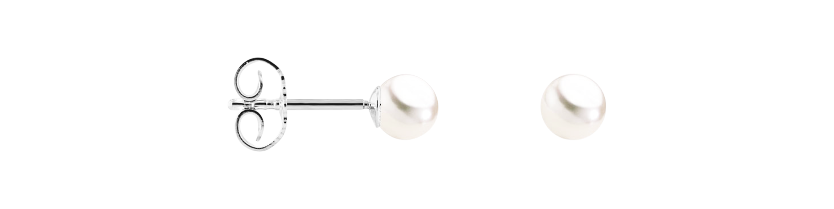 Brogle Classic Süßwasser Perlenohrstecker