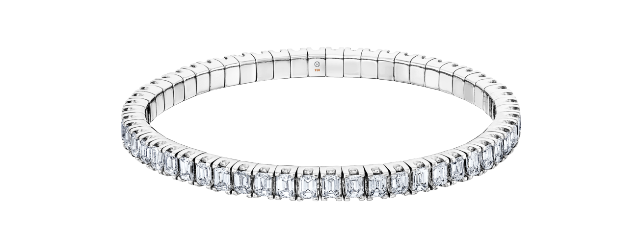 Brogle Selection flexible tennis bracelet Brogle Selection flexible tennis bracelet