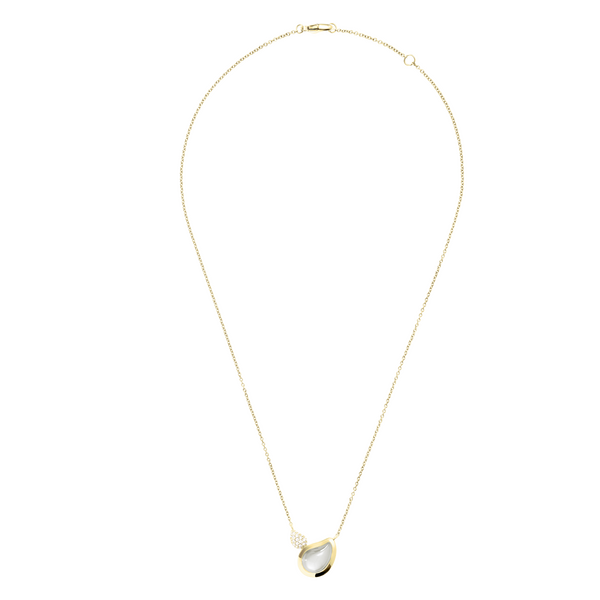 Tamara Comolli Signature Two Drops Moonstone Necklace with Pendant