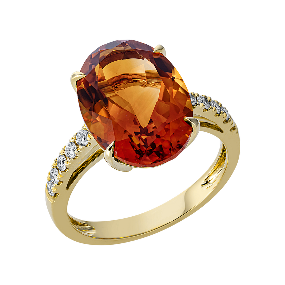 Brogle Selection Felicity citrine ring