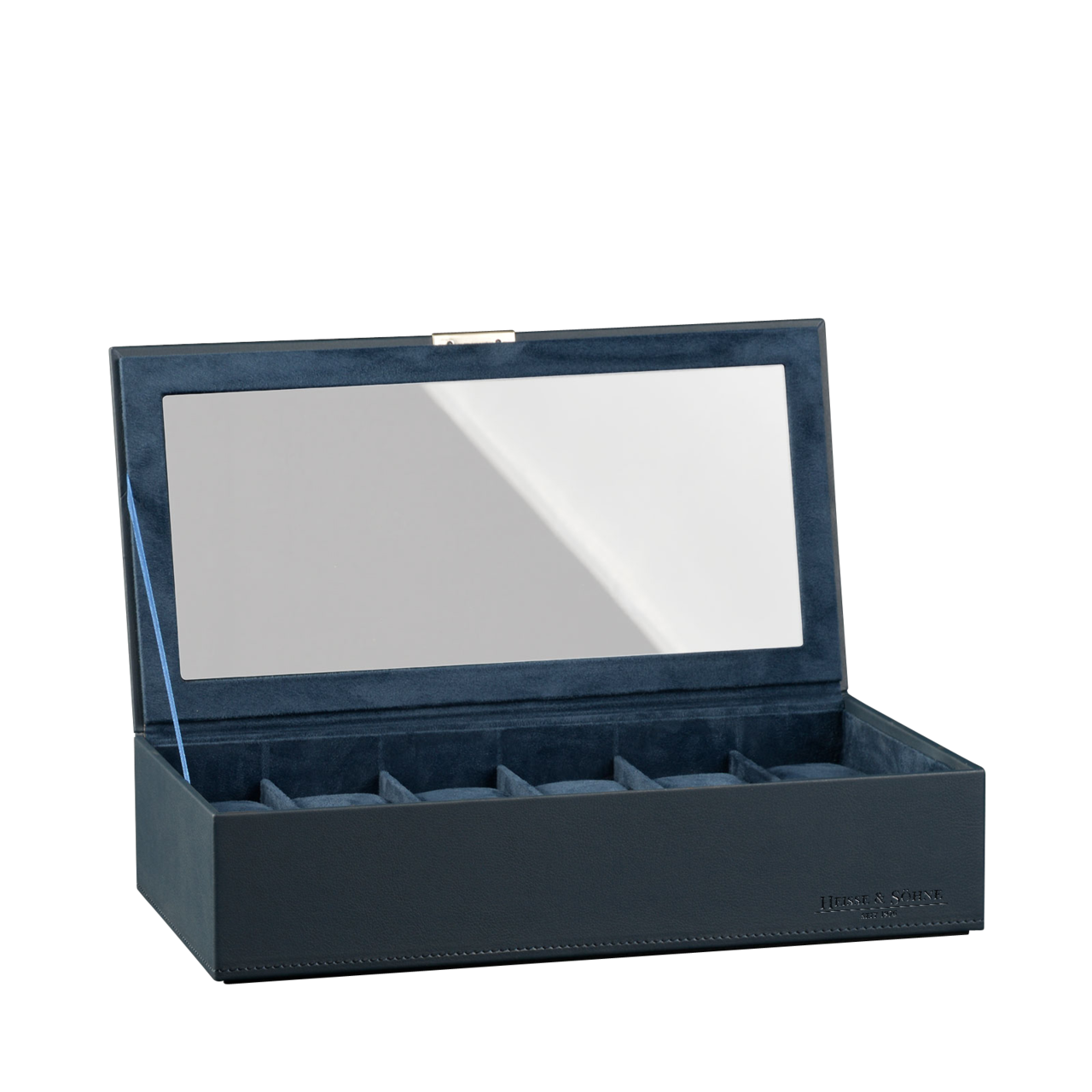 Heisse & Söhne Stapelbares Schmuckkästchen Mirage XL - Oberteil: Uhrenbox für 12 Uhren Heisse & Söhne Stapelbares Schmuckkästchen Mirage XL - Oberteil: Uhrenbox für 12 Uhren