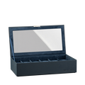 Heisse & Söhne Stapelbares Schmuckkästchen Mirage XL - Oberteil: Uhrenbox für 12 Uhren Heisse & Söhne Stapelbares Schmuckkästchen Mirage XL - Oberteil: Uhrenbox für 12 Uhren