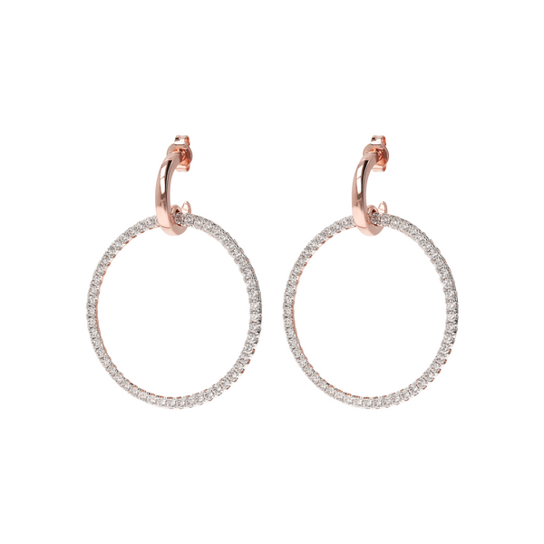 Bronzallure Altissima hoop earrings