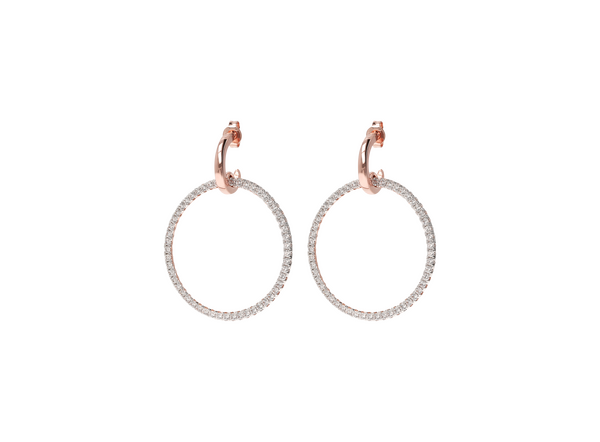 Bronzallure Altissima hoop earrings Bronzallure Altissima hoop earrings