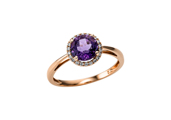 Brogle Classic Amethyst ring Brogle Classic Amethyst ring