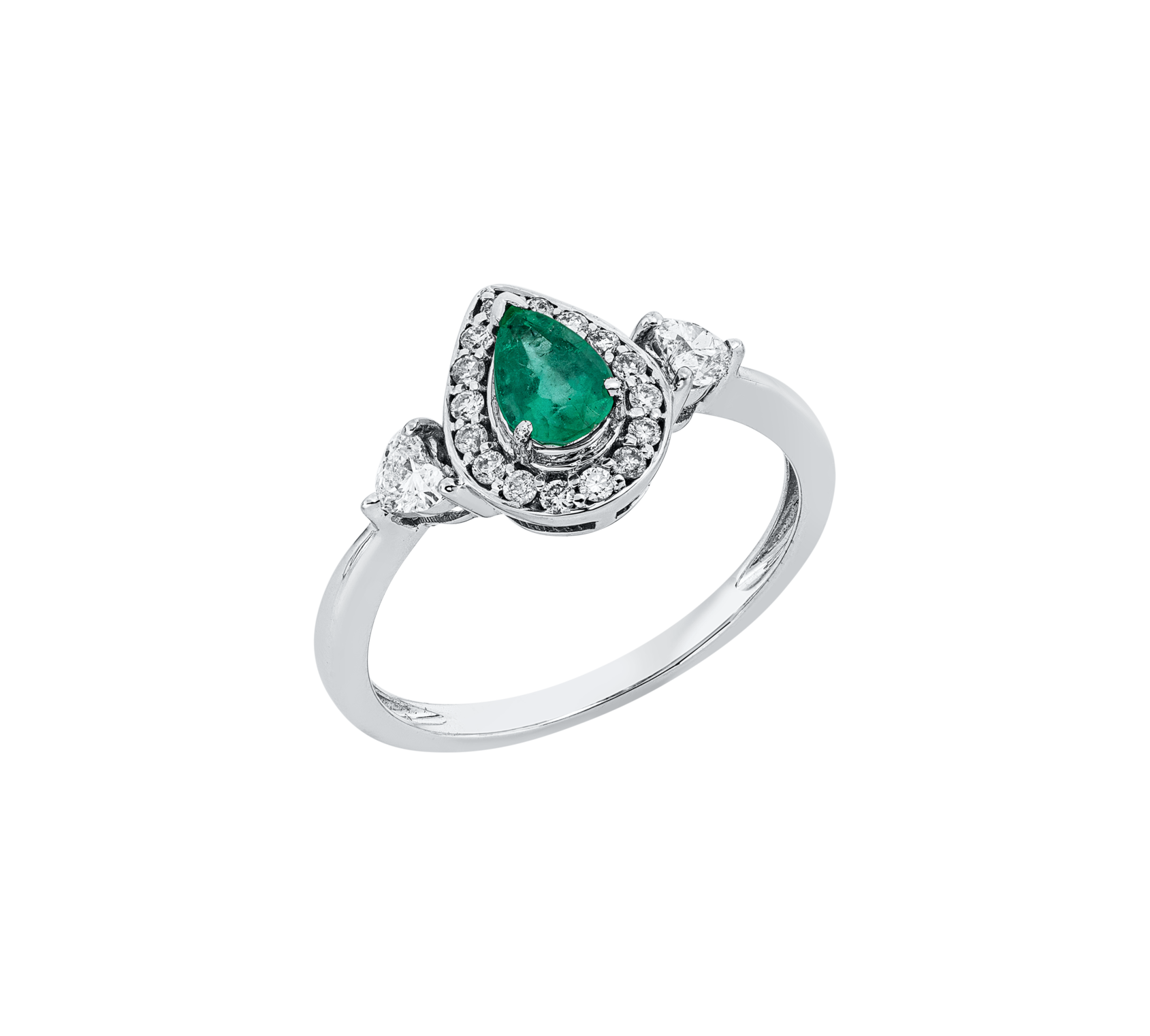 Brogle Classic emerald ring