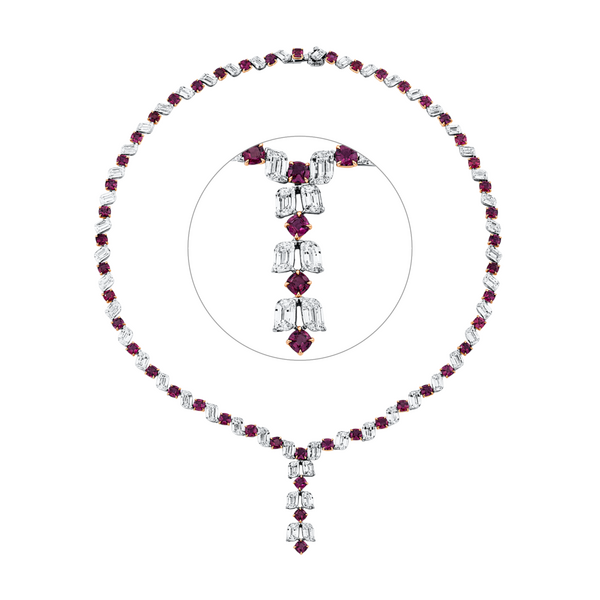 Brogle Selection ruby necklace