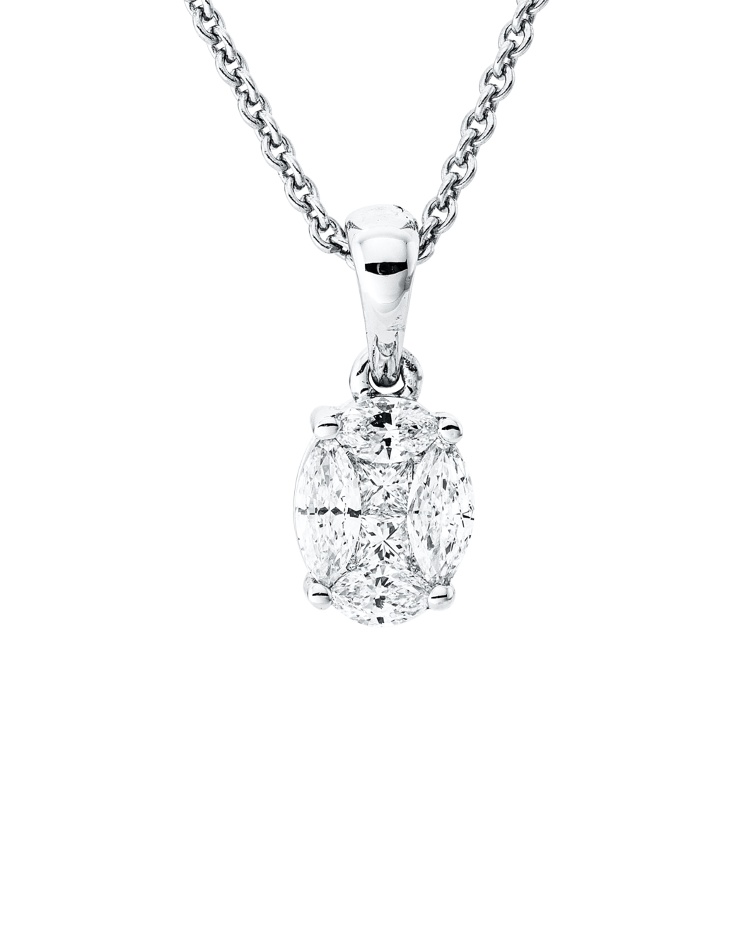 Brogle Classic diamond pendant
