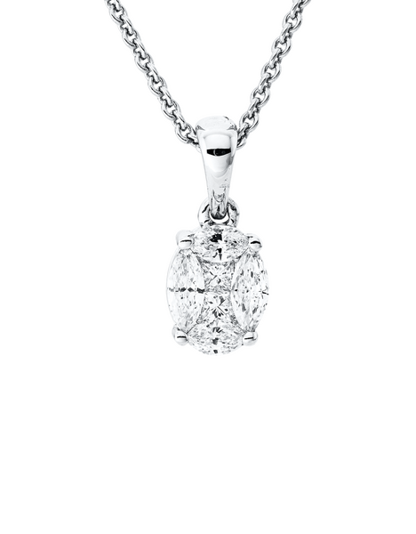 Brogle Classic diamond pendant