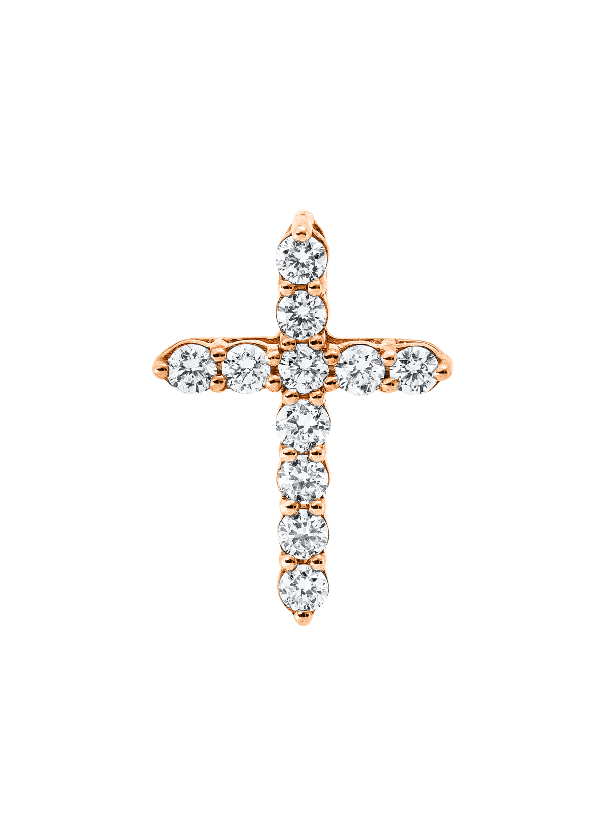 Brogle Classic Kreuzanhänger mit Diamanten