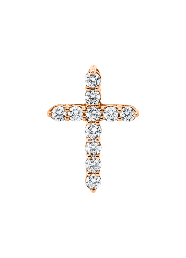 Brogle Classic Kreuzanhänger mit Diamanten