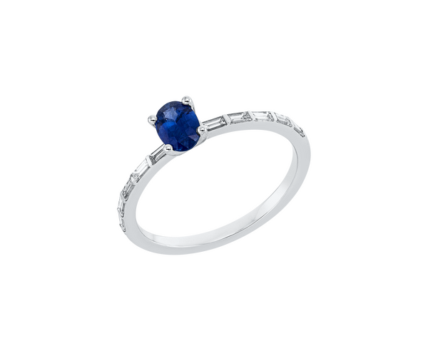 Brogle Classic sapphire ring