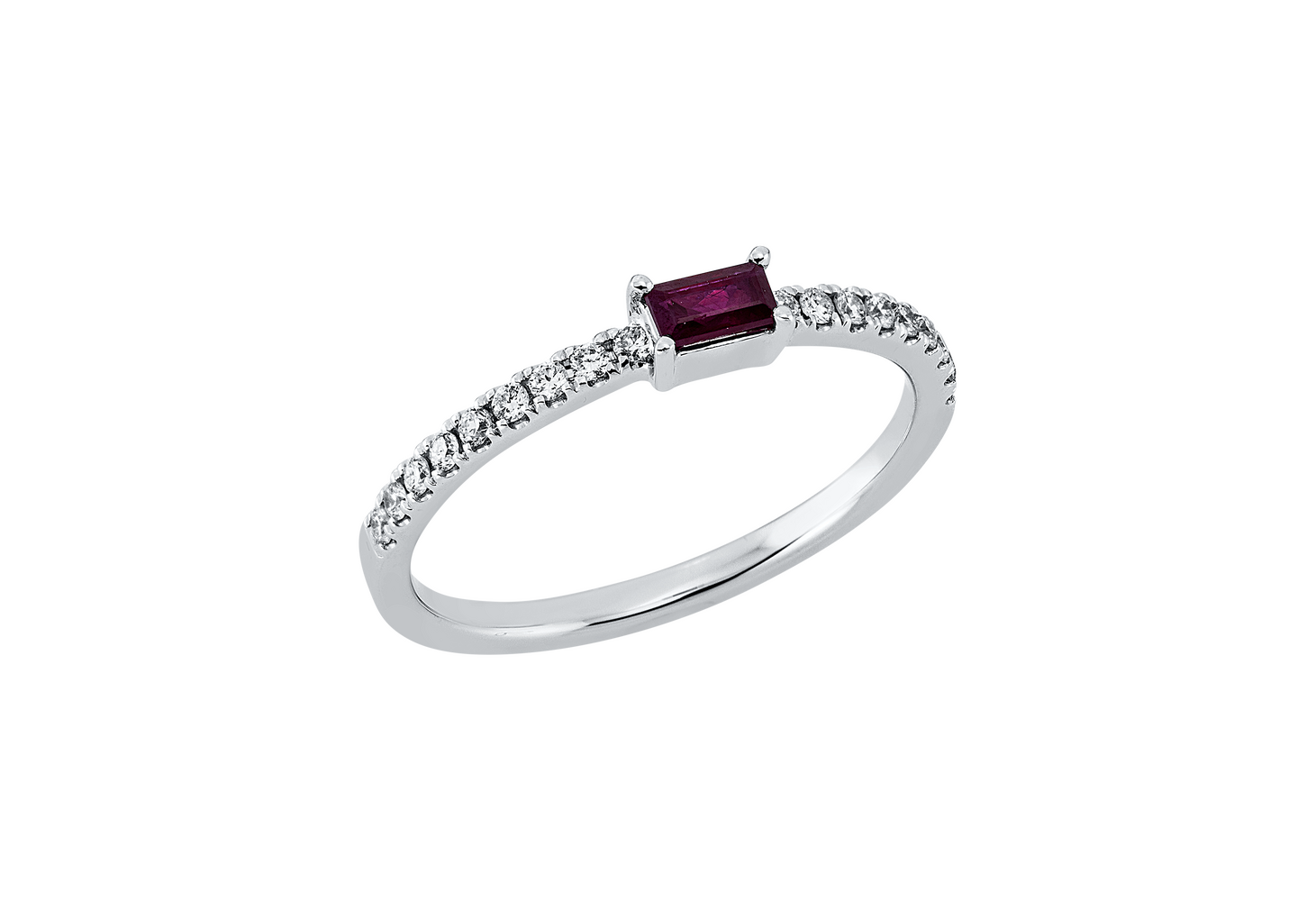 Brogle Classic ruby ring