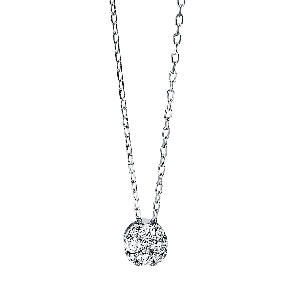 Brogle Classic necklace with diamond pendant Brogle Classic necklace with diamond pendant