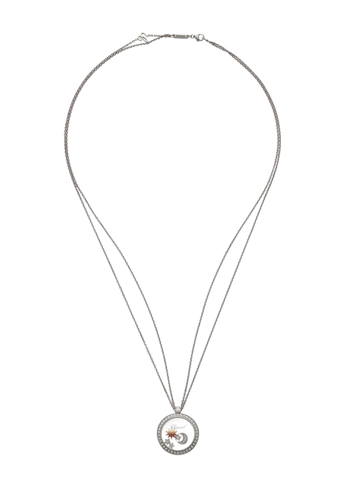 Chopard Sun, Moon and Stars Necklace with Pendant