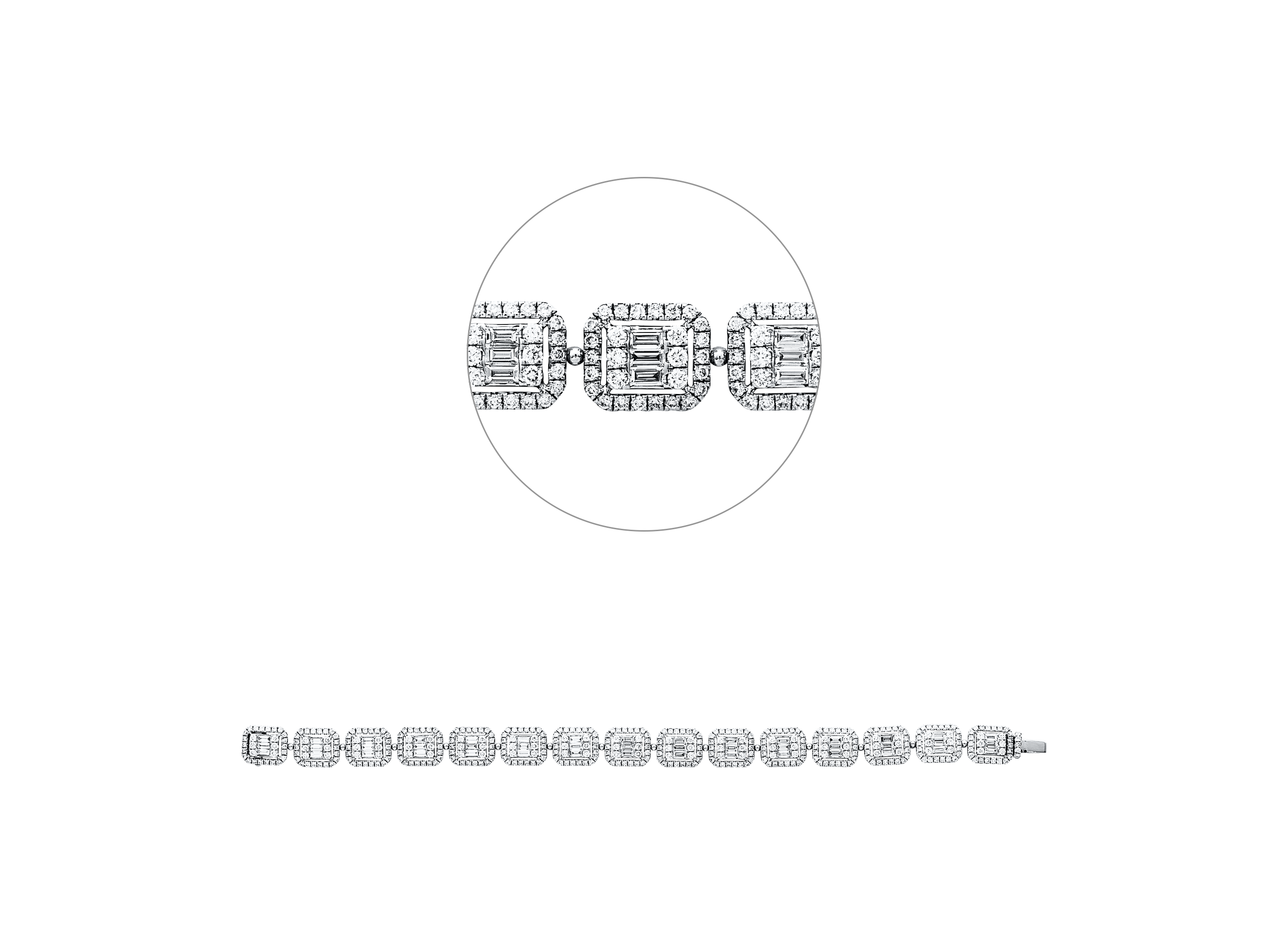 Brogle Selection diamond bracelet Brogle Selection diamond bracelet