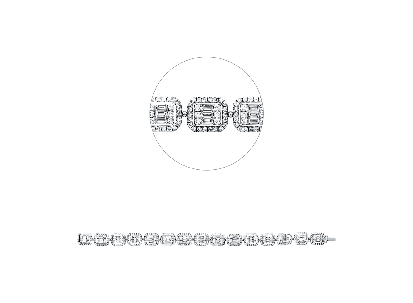 Brogle Selection diamond bracelet Brogle Selection diamond bracelet