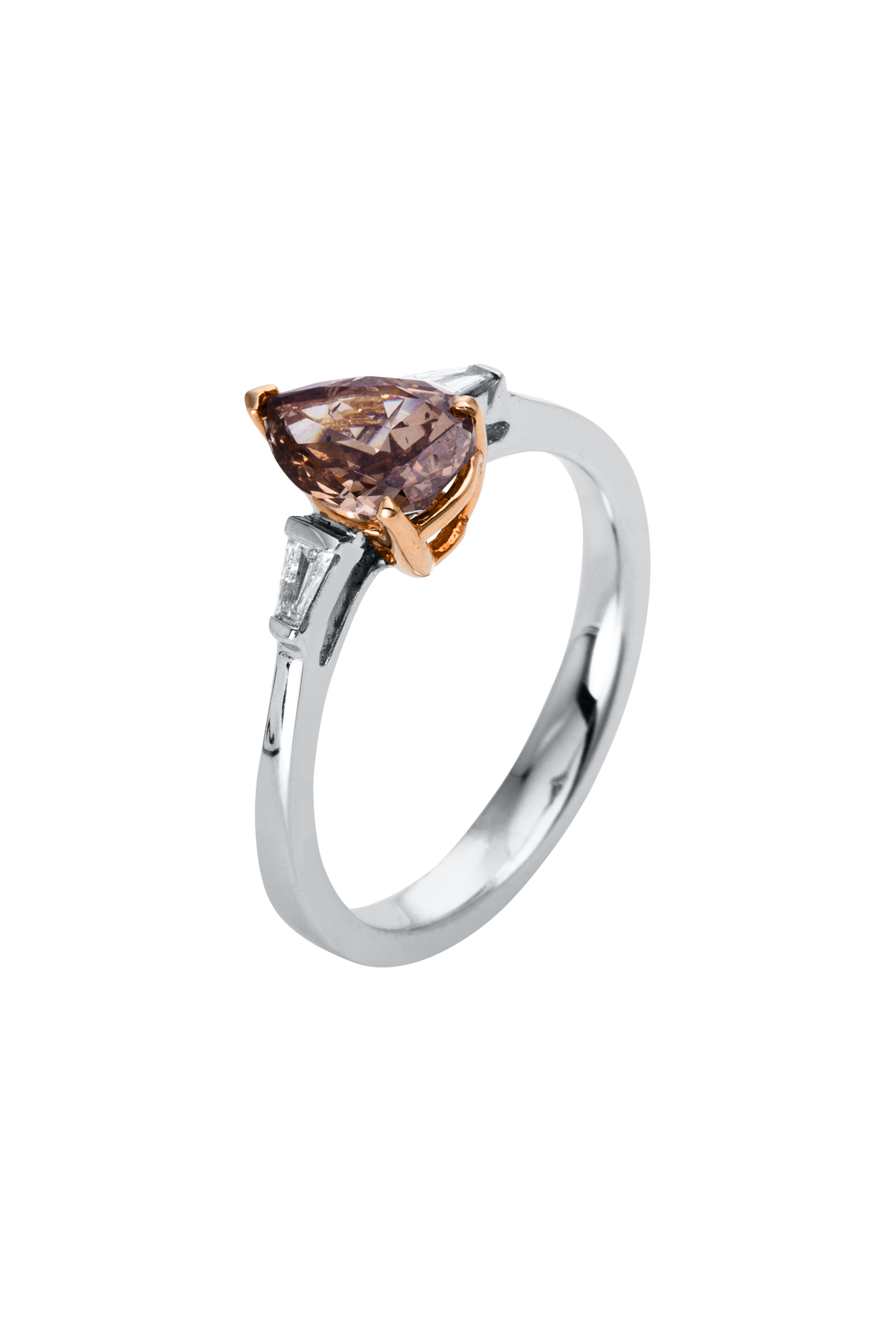 Brogle Classic Bicolor Diamantring