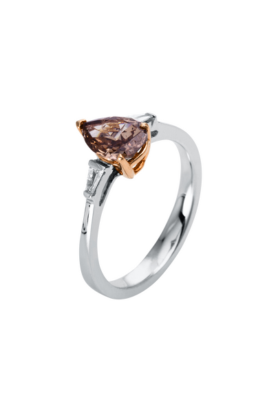 Brogle Classic Bicolor Diamond Ring