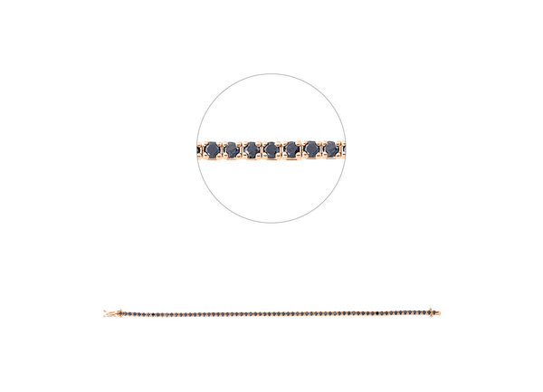 Brogle Selection tennis bracelet Brogle Selection tennis bracelet