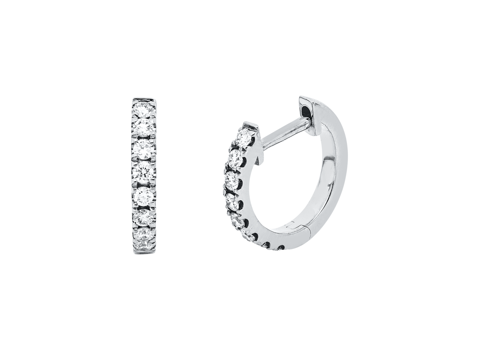 Brogle Classic Diamantcreolen Brogle Classic Diamantcreolen