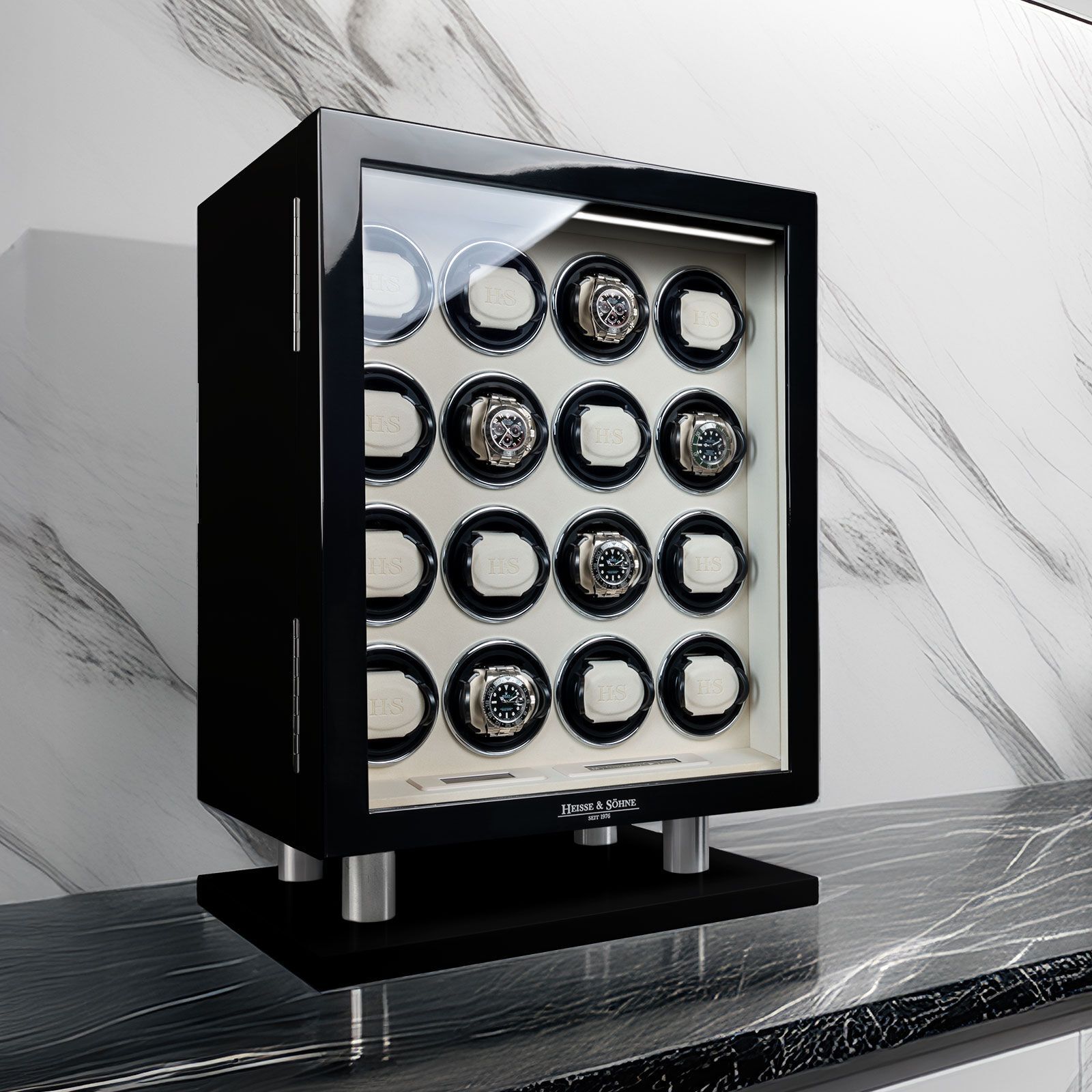 Heisse & Söhne Watchwinder Collector 16 Heisse & Söhne Watchwinder Collector 16