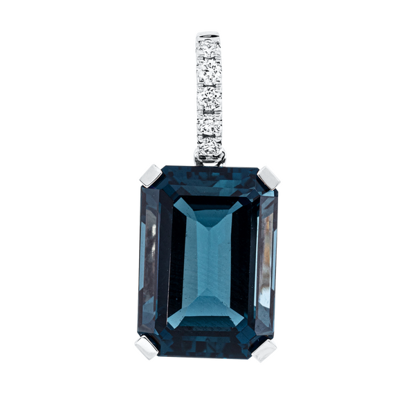 Brogle Classic colored stone pendant