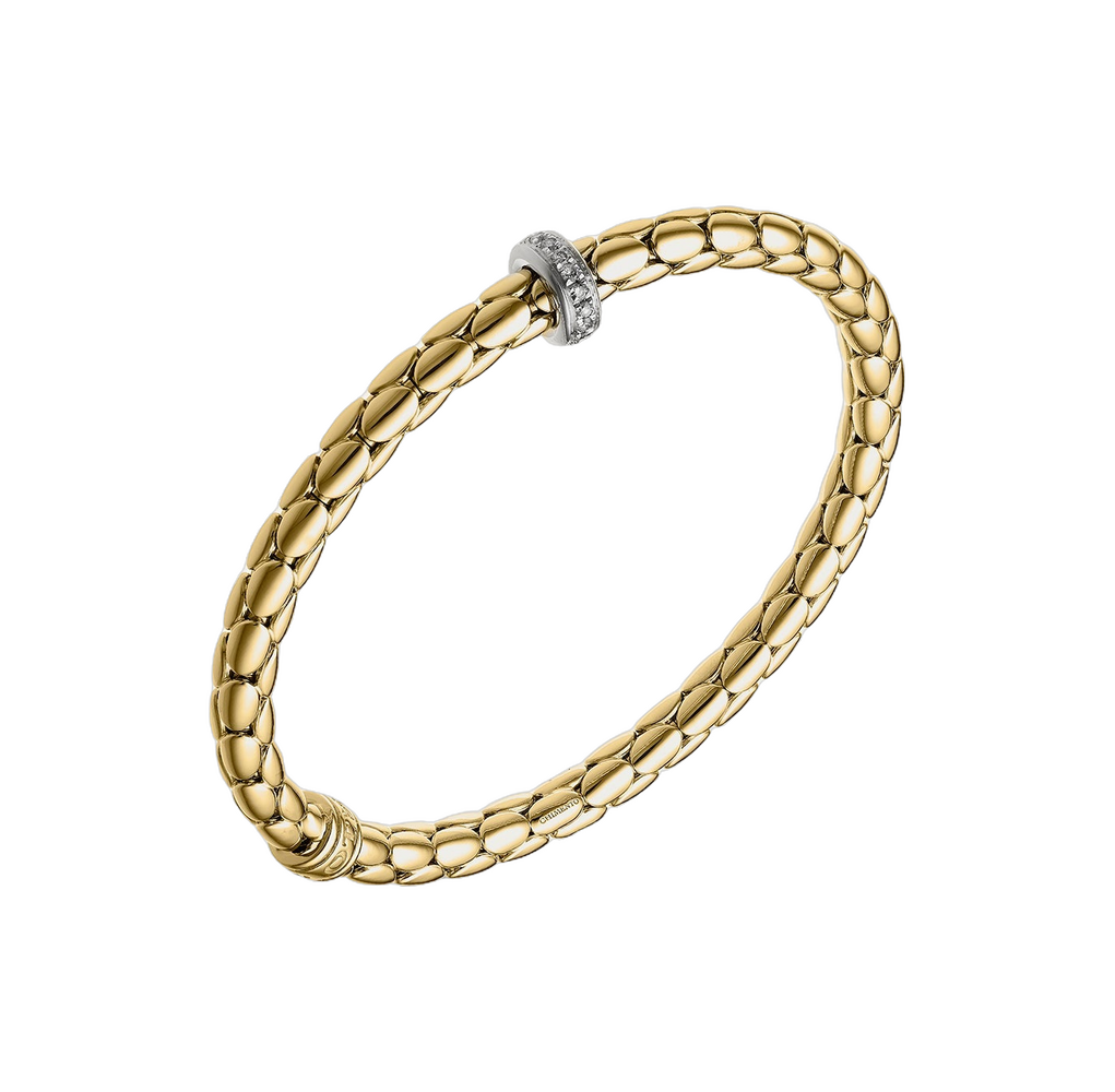 750 white and yellow gold