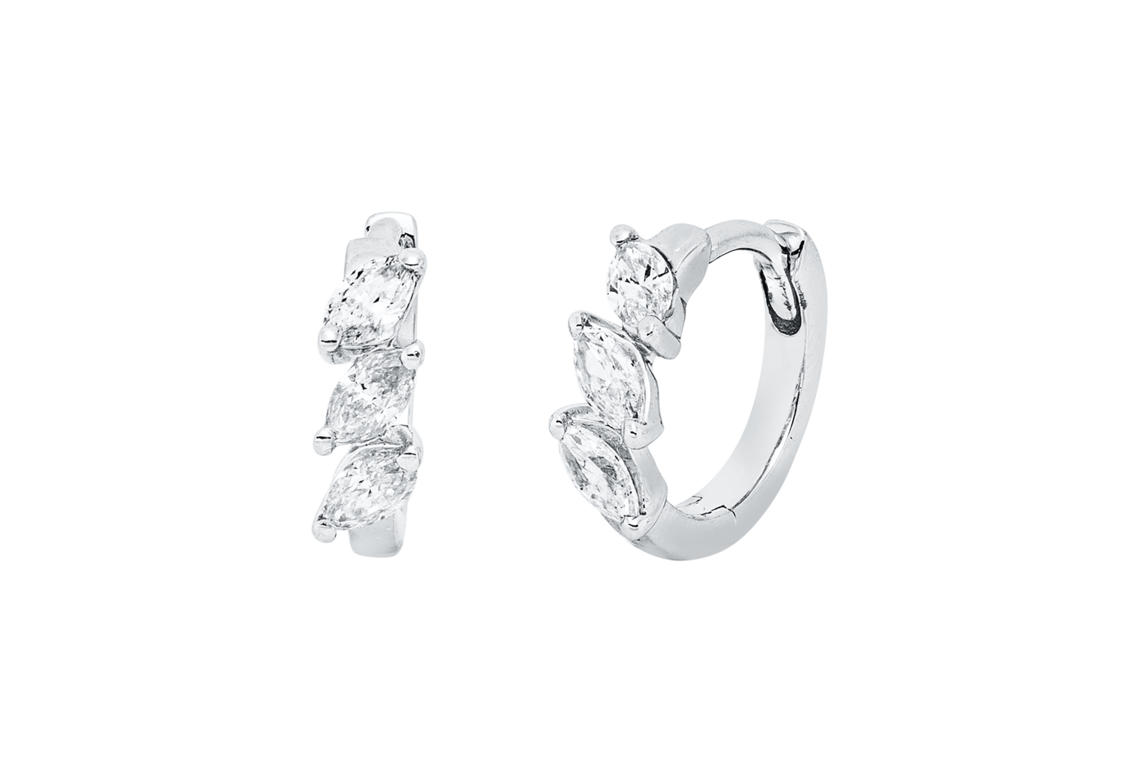 Brogle Classic Diamantcreolen